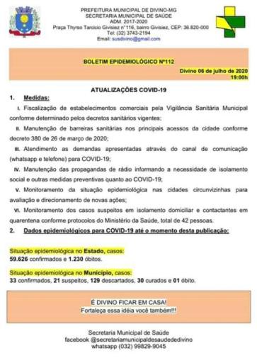 Boletim Informativo 06/07/2020