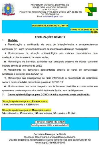 Boletim Informativo 11/07/2020