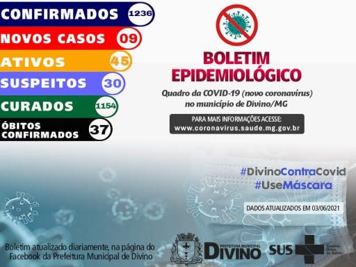 Boletim Informativo 03/06/2021