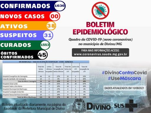 Boletim Informativo 10/08/2021