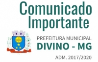 COMUNICADO - AVISO DE SUSPENSÃO - CONCURSO PÚBLICO - EDITAL Nº 01/2016